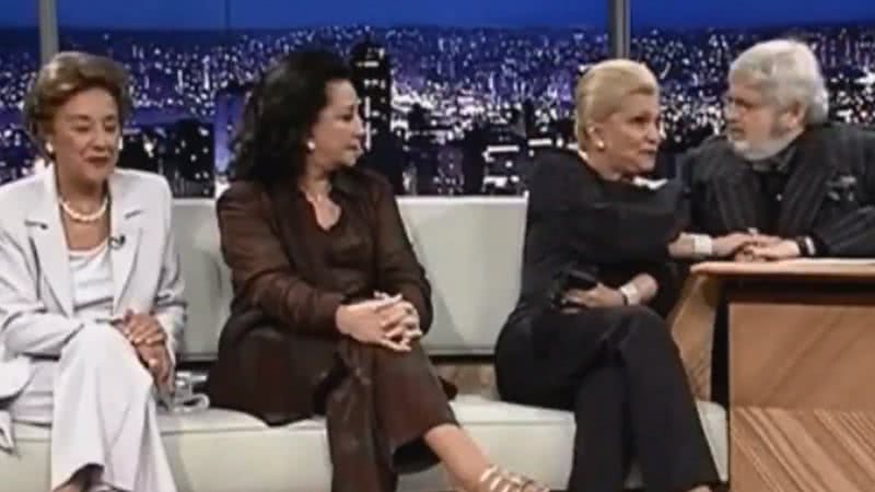 Entrevista de Jô Soares com Hebe, Nair Bello e Lolita Rodrigues. - Imagem do Programa do Jô/Rede Globo