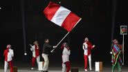 Uma das duas bandeiras do Peru - Getty images