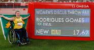 Beth comemora recorde mundial - Getty Images