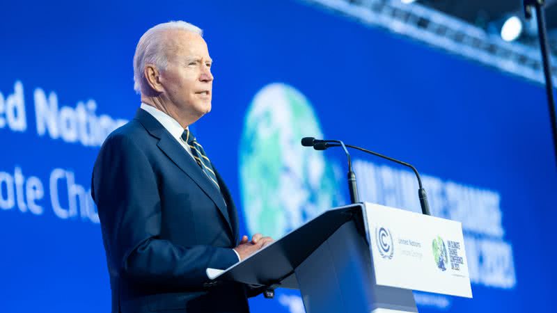 Presidente Biden na cerimônia de abertura da COP 26 - Wikimedia Commons