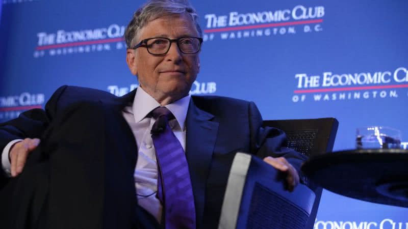 Fotografia de Bill Gates em 2019 - Getty Images