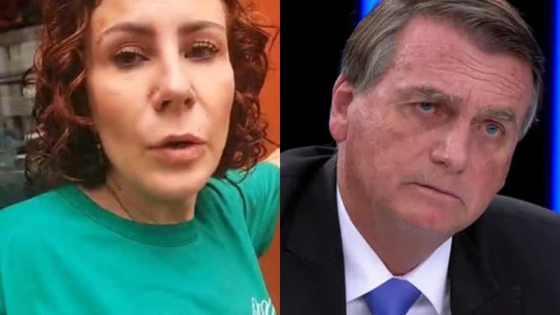 Zambelli e Bolsonaro - Divulgação/Vídeo