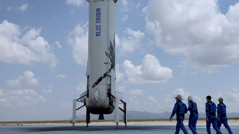 Foguete da Blue Origin - Getty Images