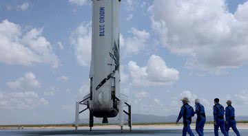 Foguete da Blue Origin - Getty Images