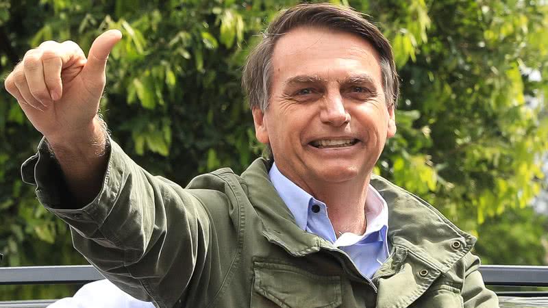 Bolsonaro durante aparição em 2018 - Getty Images