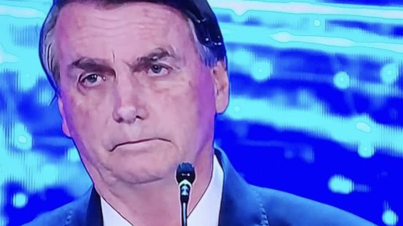 Bolsonaro durante o debate da Band - Reprodução/Vídeo