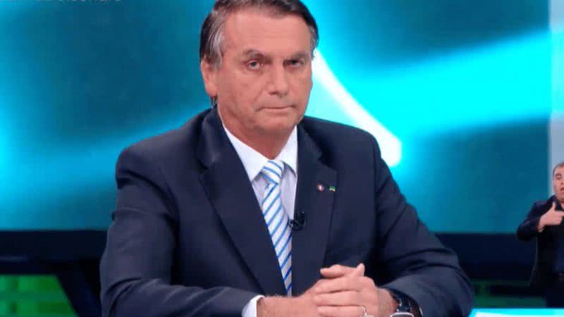 Jair Bolsonaro durante entrevista - Reprodução/Vídeo