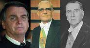 Fotografias de Jair Bolsonaro, Ernesto Geisel e Emílio Garrastazu Médici - Getty Images/ Domínio Público/ Creative Commons/ Wikimedia Commons