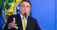 Bolsonaro em evento oficial - Getty Images