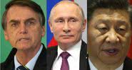 Bolsonaro, Putin e Xi Jinping  ainda não parabenizaram Biden por vitória nas eleições americanas - Wikimedia Commons e Getty Images