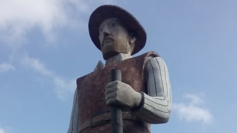 A estátua de Borba Gato - Geogast, via Wikimedia Commons