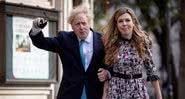 Boris e Carrie Johnson em 2021 - Getty Images