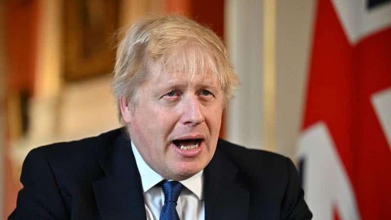 Boris Johnson, o primeiro-ministro do Reino Unido, nesta quinta-feira, 24 - Getty Images