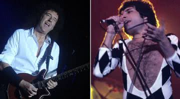 Brian May e Freddie Mercury - Compadre Edua'h e Carl Lender/Wikimedia Commons