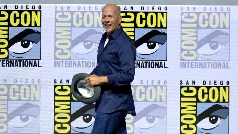 Bruce Willis durante Comic Con San Diego - Getty Images