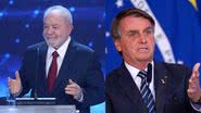 Á esquerda imagem de Lula e à direita imagem de Bolsonaro - Getty Images