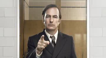 Imagem do ator Bob Odenkirk em pôster da série Better Call Saul - Divulgação/Sony Pictures Television