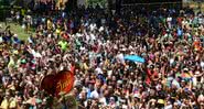 Bloco de carnaval em São Paulo, em 2017 - Rovena Rosa / Agência Brasil via Wikimedia Commons