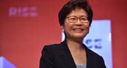 Carrie Lam em 2018 - Wikimedia Commons