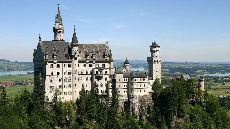 Fotografia do Castelo de Neuschwanstein - Divulgação/ Wikimedia Commons