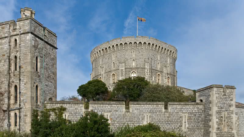 Imagem meramente ilustrativa da torre redonda do Castelo de Windsor - Wikimedia Commons