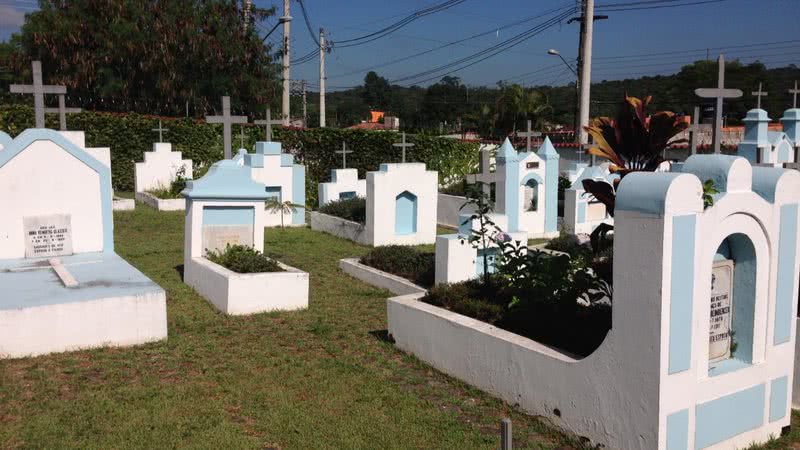 Registro do cemitério - Divulgação/Cemitério de Colônia