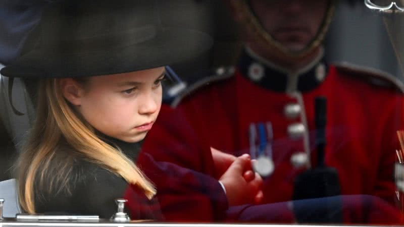 Princesa Charlotte no funeral de Elizabeth II - Getty Images