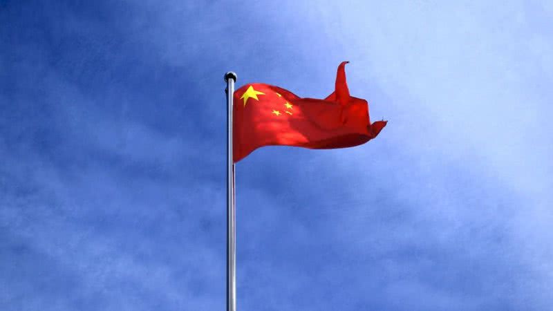 Imagem ilustrativa da bandeira da China - Imagem de 文 邵 por Pixabay