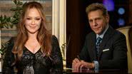 A atriz Leah Remini e o líder da Igreja da Cientologia, David Miscavige - Getty Images