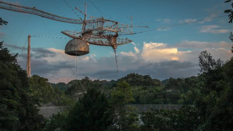 A estrutura entrou em colapso - Divulgação/National Science Foundation