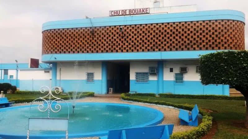 Hospital de Bouaké, na Costa do Marfim - Reprodução/Facebook