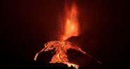 A erupção do vulcão Cumbre Vieja na ilha de La Palma - Getty Images