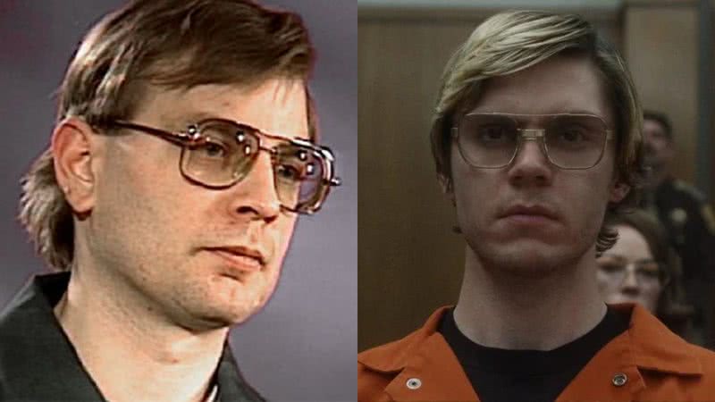 Jeffrey Dahmer: real e ficção - Reprodução/Vídeo e Divulgação/Netflix