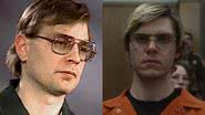 Jeffrey Dahmer: real e ficção - Reprodução/Vídeo e Divulgação/Netflix