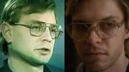 Jeffrey Dahmer: real e ficção - Reprodução/Vídeo e Divulgação/Netflix