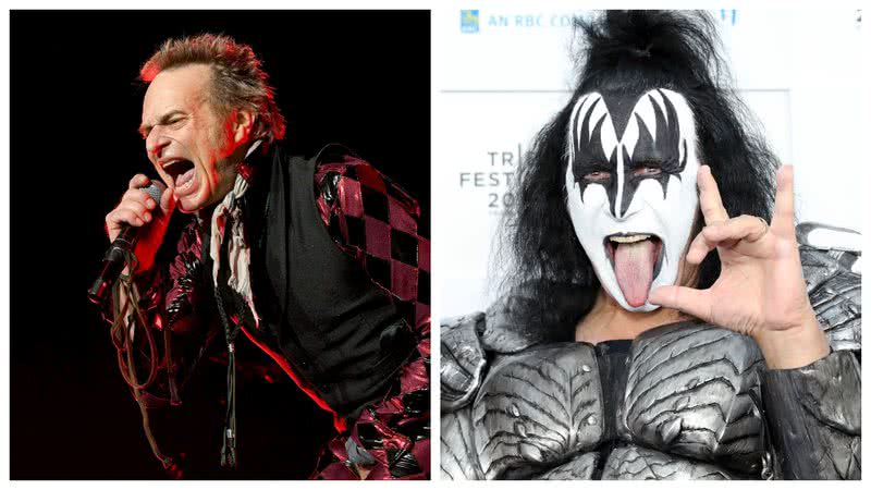 David Lee Roth e Gene Simmons - Getty Images