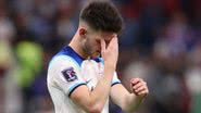 Declan Rice, jogador do West Ham, da Inglaterra - Getty Images