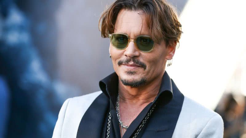 Imagem do ator Johnny Depp - Getty Images