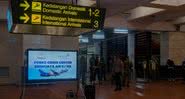 Fotografia do aeroporto de onde o voo saiu - Getty Images