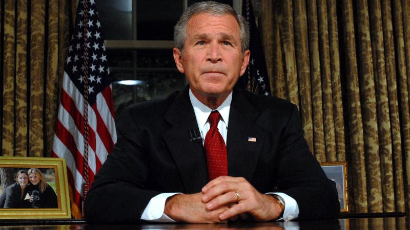 O ex-presidente Bush - Getty Images