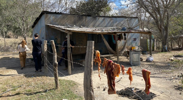 Fazenda onde vivia a família - Divulgação/GEFM