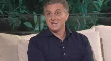 Luciano Huck durante entrevista - Divulgação/TV Globo