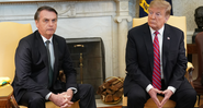 Bolsonaro e Trump durante encontro ocorrido na Casa Branca em 2019 - Getty Images