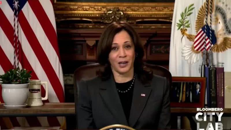 Kamala Harris - Divulgação / Youtube / Bloomberg Philanthropies