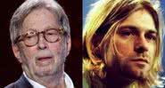 Eric Clapton e Kurt Cobain - Getty Images / Divulgação / MTV