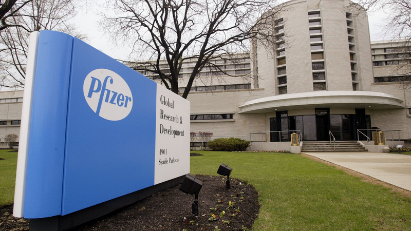 Na imagem, prédio da Pfizer - Getty Images