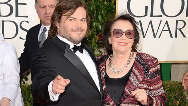 Jack Black ao lado de sua mãe - Getty Images