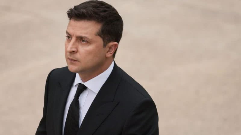 O presidente ucraniano Volodymyr Zelensky - Getty Images