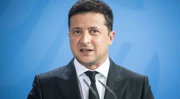 O presidente Volodymyr Zelensky - Getty Images