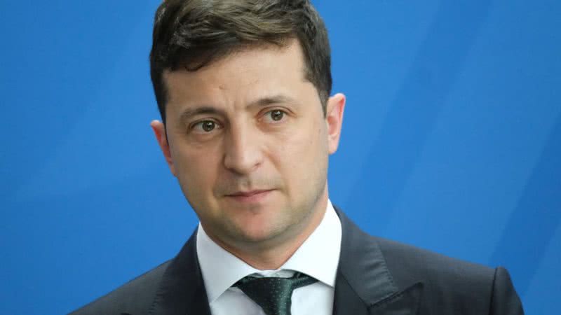 O presidente ucraniano Volodymyr Zelensky - Getty Images